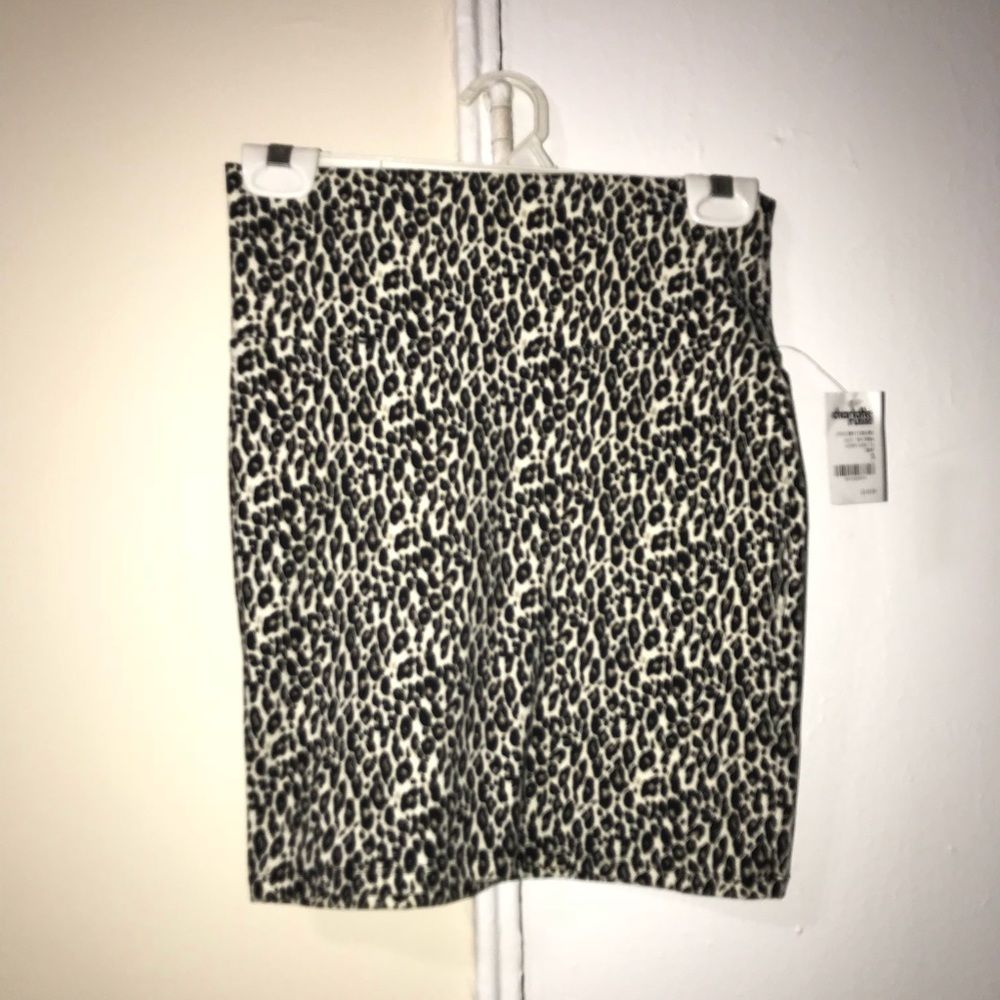 2 for $10 Tight Leopard Print Mini skirt